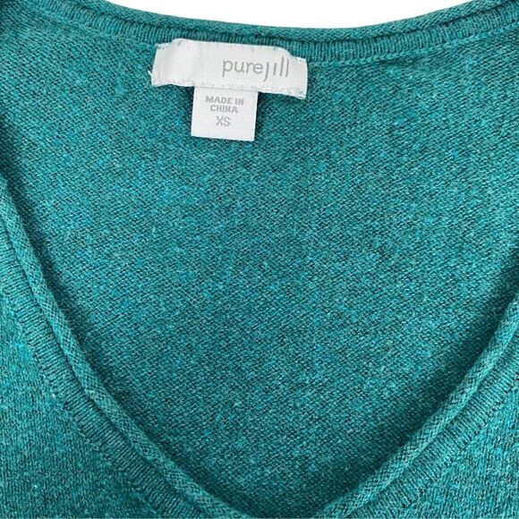 J. Jill Pure Jill Cashmere Blend Tunic Sweater size XS - Picture 4 of 6